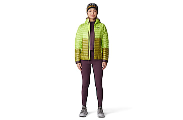 Image of Mountain Hardwear Ghost Whisperer Hoody - Womens, Citron Glow, Extra Large, 2104731378-XL