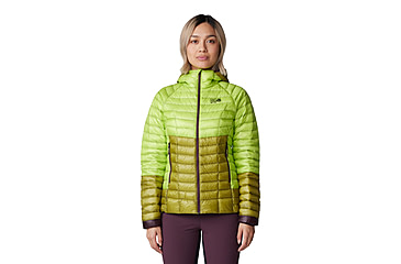 Image of Mountain Hardwear Ghost Whisperer Hoody - Womens, Citron Glow, Extra Large, 2104731378-XL