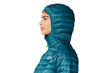 Image of Mountain Hardwear Ghost Whisperer Hoody - Womens, Jack Pine, Extra Large, 2104731314-XL