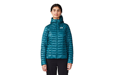 Image of Mountain Hardwear Ghost Whisperer Hoody - Womens, Jack Pine, Extra Large, 2104731314-XL