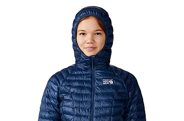 Image of Mountain Hardwear Ghost Whisperer Hoody - Womens, Outer Dark, Small, 2104731401-S