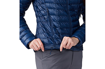 Image of Mountain Hardwear Ghost Whisperer Hoody - Womens, Outer Dark, Small, 2104731401-S