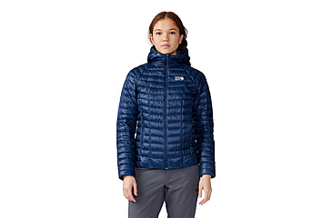 Image of Mountain Hardwear Ghost Whisperer Hoody - Womens, Outer Dark, Small, 2104731401-S