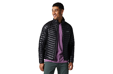 Image of Mountain Hardwear Ghost Whisperer Jacket - Men's, Black, XL, 2104461-010-XL