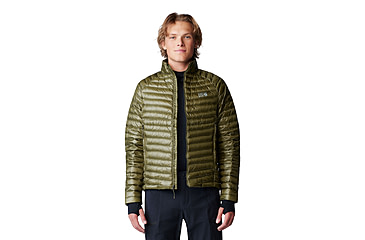 Image of Mountain Hardwear Ghost Whisperer Jacket - Men's, Combat Green, S, 2104461-353-S