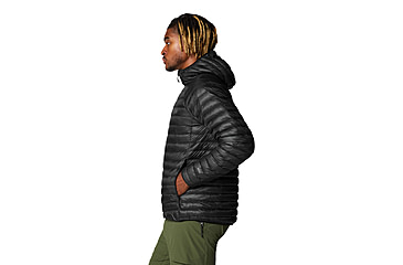 Image of Mountain Hardwear Ghost Whisperer UL Hood Jacket - Men's, Black, M, 2092051-010-M