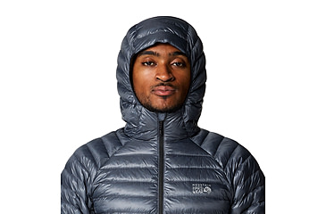 Image of Mountain Hardwear Ghost Whisperer UL Hood Jacket - Men's, Blue Slate, XXL, 2092051-417-XXL