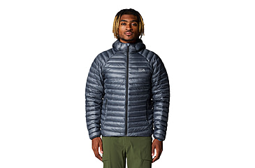 Image of Mountain Hardwear Ghost Whisperer UL Hood Jacket - Men's, Blue Slate, XXL, 2092051-417-XXL
