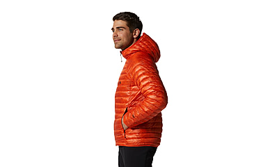 Image of Mountain Hardwear Ghost Whisperer UL Hood Jacket - Men's, State Orange, M, 2092051-842-M