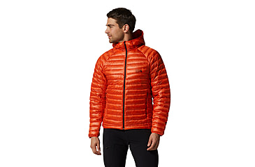 Image of Mountain Hardwear Ghost Whisperer UL Hood Jacket - Men's, State Orange, M, 2092051-842-M