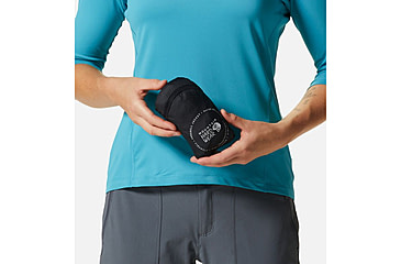 Image of Mountain Hardwear Kor AirShell Full Zip Jacket - Womens, Black, Large, 1985081010-L