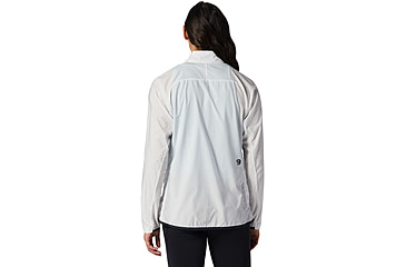 Image of Mountain Hardwear Kor AirShell Full Zip Jacket - Womens, Fogbank, Small, 1985081102-S