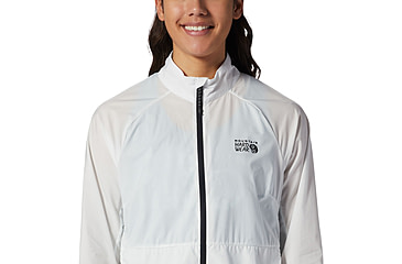 Image of Mountain Hardwear Kor AirShell Full Zip Jacket - Womens, Fogbank, Small, 1985081102-S