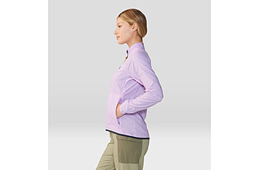 Image of Mountain Hardwear Kor AirShell Full Zip Jacket - Womens, Wisteria, Extra Large, 1985081567-XL