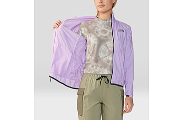 Image of Mountain Hardwear Kor AirShell Full Zip Jacket - Womens, Wisteria, Extra Large, 1985081567-XL