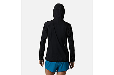 Image of Mountain Hardwear Kor AirShell Hood Jacket - Womens, Black, Extra Large, 1985071010-XL