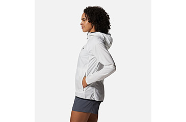 Image of Mountain Hardwear Kor AirShell Hood Jacket - Womens, Fogbank, Medium, 1985071102-M