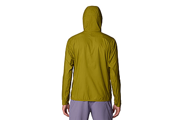 Image of Mountain Hardwear Kor AirShell Hooded Jacket - Men's, Vetiver, XL, 2123781-379-XL