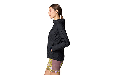 Image of Mountain Hardwear Kor Airshell Hooded Jacket - Womens, Black, XS, 190423039821