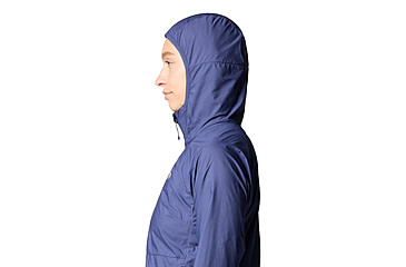 Image of Mountain Hardwear Kor Airshell Hooded Jacket - Womens, Lapis Dusk, XS, 190423039777