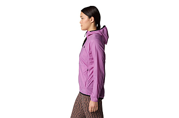 Image of Mountain Hardwear Kor Airshell Hooded Jacket - Womens, Lilac Glow, XL, 190423039715