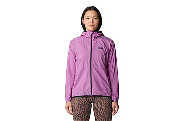 Image of Mountain Hardwear Kor Airshell Hooded Jacket - Womens, Lilac Glow, XL, 190423039715