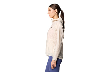Image of Mountain Hardwear Kor Airshell Hooded Jacket - Womens, Talc, L, 190423039630