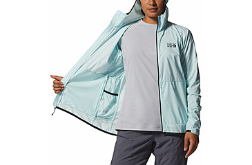 Image of Mountain Hardwear Kor AirShell Hoody - Womens, Pale Ice, Medium, 1985071428-Pale Ice-M