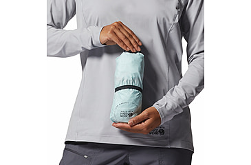Image of Mountain Hardwear Kor AirShell Hoody - Womens, Pale Ice, Medium, 1985071428-Pale Ice-M