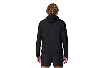 Image of Mountain Hardwear Kor AirShell Hybrid Hooded Jacket - Mens, Black, M, 190423029501