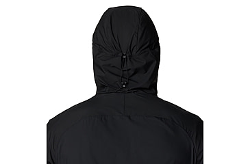 Image of Mountain Hardwear Kor AirShell Hybrid Hooded Jacket - Mens, Black, M, 190423029501