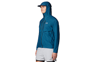 Image of Mountain Hardwear Kor AirShell Hybrid Hooded Jacket - Mens, Dark Caspian, M, 190423029457