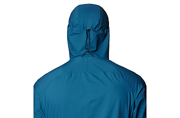 Image of Mountain Hardwear Kor AirShell Hybrid Hooded Jacket - Mens, Dark Caspian, M, 190423029457