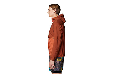 Image of Mountain Hardwear Kor AirShell Hybrid Hooded Jacket - Mens, Iron Oxide, Raw Carnelian, S, 190423029419