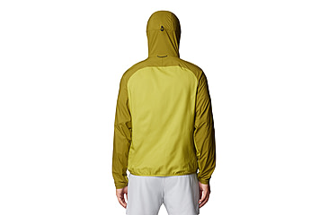 Image of Mountain Hardwear Kor AirShell Hybrid Hooded Jacket - Mens, Vetiver, Moon Moss, L, 190423029549