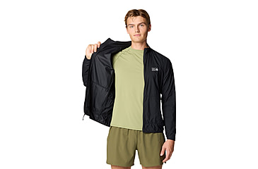 Image of Mountain Hardwear Kor AirShell Jacket - Men's, Black, S, 2123791-010-S