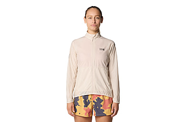 Image of Mountain Hardwear Kor AirShell Jacket - Womens, Talc, L, 190423054602