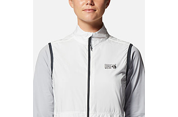 Image of Mountain Hardwear Kor Airshell Vest - Womens, Fogbank, Large, 2038201102-L