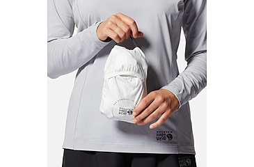 Image of Mountain Hardwear Kor Airshell Vest - Womens, Fogbank, Large, 2038201102-L