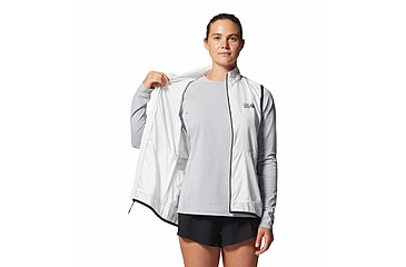Image of Mountain Hardwear Kor Airshell Vest - Womens, Fogbank, Medium, 2038201102-Fogbank-M