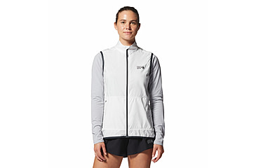 Image of Mountain Hardwear Kor Airshell Vest - Womens, Fogbank, Medium, 2038201102-Fogbank-M