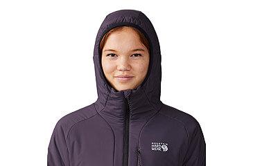 Image of Mountain Hardwear Kor Stasis Hoody - Womens, Blurple, Extra Small, 2043131599-Blurple-XS
