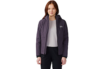 Image of Mountain Hardwear Kor Stasis Hoody - Womens, Blurple, Extra Small, 2043131599-Blurple-XS