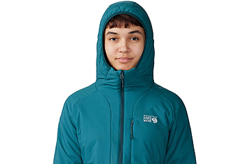Image of Mountain Hardwear Kor Stasis Hoody - Womens, Jack Pine, Small, 2043131314-Jack Pine-S