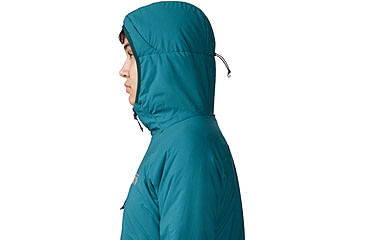Image of Mountain Hardwear Kor Stasis Hoody - Womens, Jack Pine, Small, 2043131314-Jack Pine-S