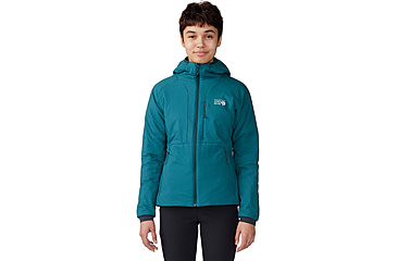 Image of Mountain Hardwear Kor Stasis Hoody - Womens, Jack Pine, Small, 2043131314-Jack Pine-S