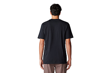 Image of Mountain Hardwear Logo Short Sleeve Shirt - Mens, Black, XXL, 190423059812