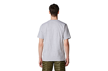 Image of Mountain Hardwear Logo Short Sleeve Shirt - Mens, Hardwear Grey Heather, XS, 190423059867