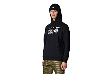 Image of Mountain Hardwear MHW Logo PO Hoody - Mens, 010, L, 2100581-010-L