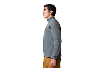 Image of Mountain Hardwear Microchill 1/4 Zip Pullover - Mens, 007, XL, 2104711-007-XL